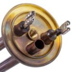 Тен для бойлера 184281 RECO 2000W (мідний, на подовжених ніжках), фланець 48mm (під анод M5) - Зображення 5