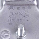 Конфорка 18.14463.196 для електроплити D=145mm 1500W (євроколодка) EGO - Зображення 2