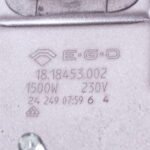 Конфорка D=180mm 1500W EGO 18.18453.002 для електроплити - Зображення 3