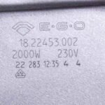 Конфорка 18.22453.002 для електроплити 2000W (євроколодка) EGO - Зображення 5