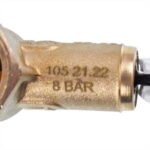 Клапан запобіжний 8 бар 1/2" UNIVAL для бойлера Atlantic/ROUND MS0012 - Зображення 4
