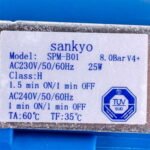 Помпа для парогенератора Tefal CS-10000305 Sankyo 25W Type SPM-B01 230V - Зображення 2