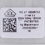 Помпа циркуляційна для посудомийної машини Beko 1762650700 BLD375P8L15Y 45W 240V - Зображення 3