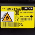 Компресор для холодильника SECOP (DANFOSS) HMK12AA R600a 198 W (з пусковим реле ZAFP) - Зображення 2