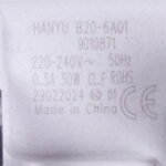 Помпа (насос) для пральної машини Candy 41019104 HANYU (в зборі) 30 Вт B20-6A01 (контакти спарені ззаду) - Зображення 2