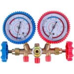 Манометричний колектор 2-вентильний XM-R536G R-22 (R-12 R-502) + шланги 3шт.x900mm - Зображення 2