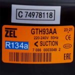 Компресор для холодильника GTH93AA Zanussi ZEL R134a 260 W (з пусковим реле) - Зображення 2