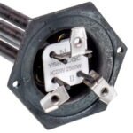 Тен для масляного обігрівача 2500W L=410mm D різьби=1 1/4&apos&apos - Зображення 3