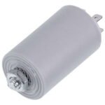 Пусковий конденсатор для пральної машини CBB60 7.5uF 450V 38x60mm (під гайку, 4 клеми) - Зображення 3