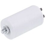 Пусковий конденсатор для пральної машини CBB60 Mondo 12.5uF 450V 40x70mm (під гайку, 4 клеми) - Зображення 3