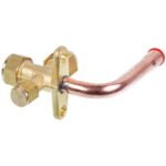 Кран сервісний (порт) 3/8" кутовий 90° для кондиціонера - Зображення 2