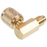 Перехідник кутовий V02 VALUE (зовнішній 1/4" внутрішній 5/16”) - Зображення 2