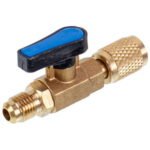 Кран прямий для заправки фреону R600 (1/4&apos&apos) RTM BV-01 - Зображення 2