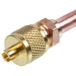 Заправний клапан Шредера з трубкою 6x0.55x80mm AVX - Зображення 2