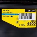 Компресор для холодильника NL11F SECOP (DANFOSS) R134 274 W - Зображення 2
