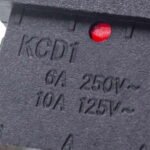 Вимикач (одинарний) для бойлера KCD1 (250V, 6A), 3 контакти - Зображення 5