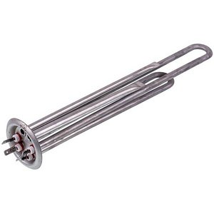 Тен для бойлера під анод 2000W (нержавіюча сталь) L=310mm фланець 64mm