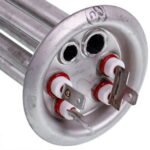 Тен для бойлера під анод 2000W (нержавіюча сталь) L=310mm фланець 64mm, анод M4 Kawai - Зображення 4