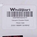 Двигун для мийного пилососа VC07W0442CQ16 Whicepart D=133/91 mm H=32/130 mm 1600 W - Зображення 2
