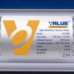 Вакуумний насос Value VE-160 (1 ступ./170 л/хв.) - Зображення 2