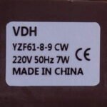 Двигун вентилятора YZF61-8-9 7W 220V (вал 30x3.2mm) для холодильника No Frost - Зображення 3