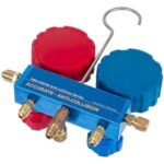 Манометричний колектор 2-вентильний LEETO LMG-2-R410A (R410 R407 R134 R22) + шланги 3шт.x1200mm - Зображення 8