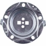 Фланець круглий (D=121 mm, 5 отворів під болти) для бойлера Ariston/Arti VE25500 - Зображення 3
