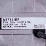 Двигун (вентилятор) обдува для холодильника SKL 5W 230V 0.2A 1300/1550 RPM - Зображення 2