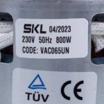 Двигун для пилососа VAC065UN SKL D=106/72 mm H=100/26 mm 800 W - Зображення 2