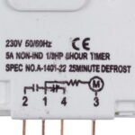 Таймер відтайки для холодильника 230V 5A (4 контакти) - Зображення 5