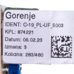 Плата управління для морозильної камери Gorenje 874221 - Зображення 2