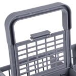 Корзина для столових приборів посудомийної машини 245x125x140mm (універсальна) (висота з ручкою 245mm) - Зображення 4