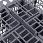 Корзина для столових приборів посудомийної машини 205х160х120mm (універсальна) (висота з ручкою 225mm) - Зображення 3