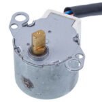 Мотор кроковий тяги шторок для кондиціонерів MP24AA C&H 1521212901 12V шток 5x9mm - Зображення 3