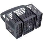 Корзина для столових приборів посудомийної машини 220x135x128mm (універсальна) (висота з ручкою 210mm) - Зображення 2