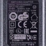 Адаптер для акумуляторного пилососа Philips 300003579391 25W 100-240V 18V - Зображення 2