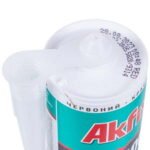 Герметик силіконовий Akfix HT300 280ml (термостійкий) червоний - Зображення 2
