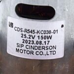Двигун для акумуляторного пилососа Gorenje 815061 CDS-R545-KC038-01 25.2 V 40 W - Зображення 2