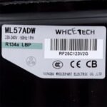 Компресор для холодильника ML57ADW WhiceTech R134a 135 W (з пусковим реле) - Зображення 3