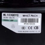 Компресор для холодильника ML103QDYG WhiceTech R600a 168 W (з пусковим реле) - Зображення 2