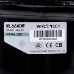Компресор для холодильника ML66ADW WhiceTech RR134a 165 W (з пусковим реле) - Зображення 2
