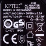 Адаптер для робота-пилососа Rowenta SS-2230002530 K18B240063G 24V 0.63A - Зображення 2