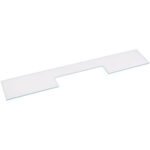 Полиця над ящиком для овочів у холодильник Whirlpool C00523381 610x108mm (скляна) - Зображення 2