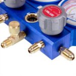 Манометричний колектор 2-вентильний VALUE VMG-2-R32В-NEW+шланги 3шт.x1500mm (R32 R410 R22) - Зображення 4