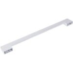 Ручка дверей духовки для плити Electrolux 140130881042 L=500mm/кріплення 480mm біла - Зображення 2