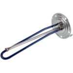Тен для бойлера Ariston 65115908 1500W L=300mm фланець 124mm (під анод M5) - Зображення 2