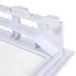 Полиця (нижня) для холодильника Samsung DA97-06440B 470x395mm (скляна, з обрамленням) - Зображення 4
