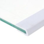 Полиця (верхня) для холодильника Samsung DA97-17294C 460x305mm (скляна, з обрамленням) - Зображення 3
