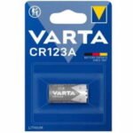 Батарейка Varta CR123А (6205) Lithium 3V блістер 1 шт.