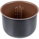 Чаша для мультиварки Philips 996510058722 6L D=240mm H=166mm коричнева (ТОВАР З УЦІНКОЮ)